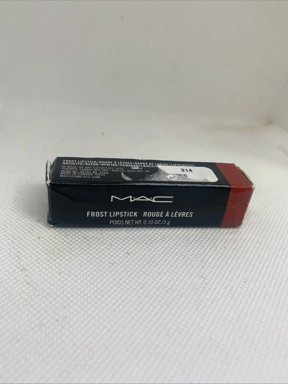 MAC Frost Lipstick - 309 Fresh Moroccan NIB